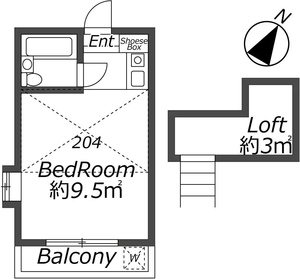 AP684 Bell Musashino No.2 Building 204 - 小平市 Student Accommodation ...