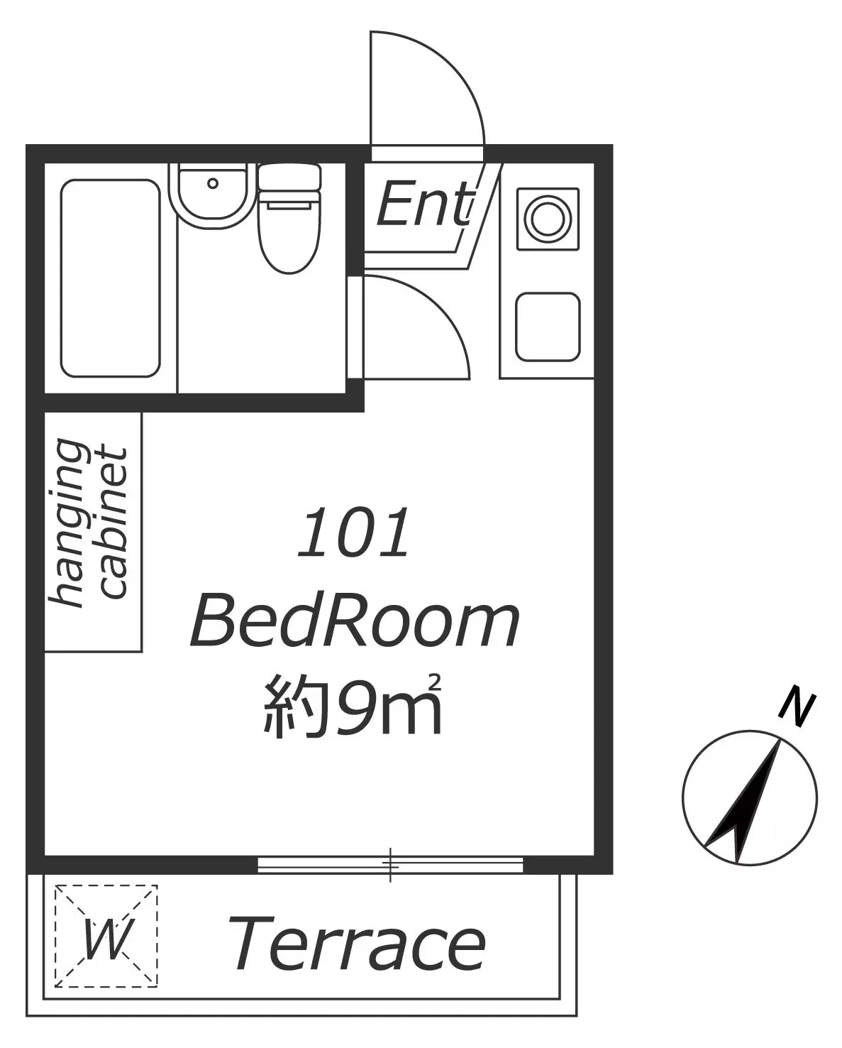 AP329 Morikata Minamiheim 101 - Tokyo student accommodation