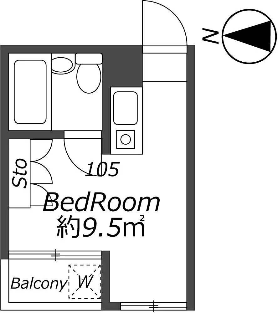 AP1017 メゾン・ド・ラクテ 105 | 東京のシェアハウスなら家賃3万円台からのクロスハウス